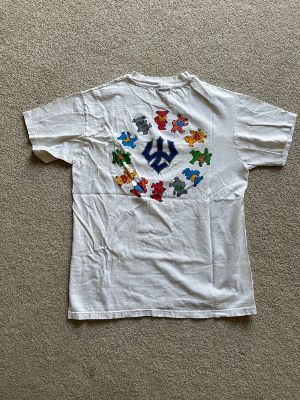 Vintage 1995 Washington & Lee University Grateful Dead Bears Unisex T-Shirt M